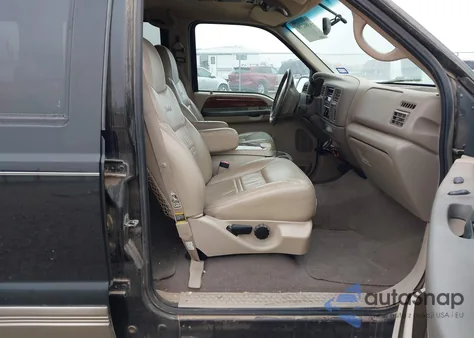 2000 Ford Excursion Limited from USA, damaged, VIN 1FMNU42S9YEA13775